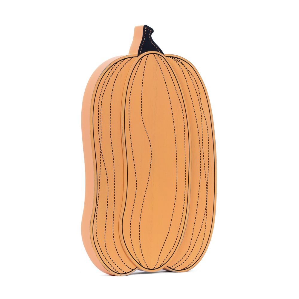 13" Chunky Wood Shape - Jack-O'-Lantern