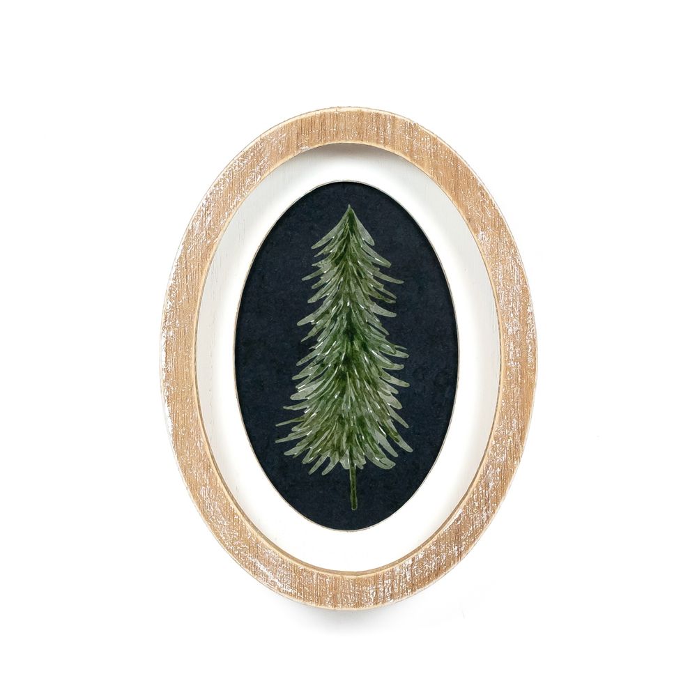 6" x 8" Wood Frame Sign - Pine | Multicolor
