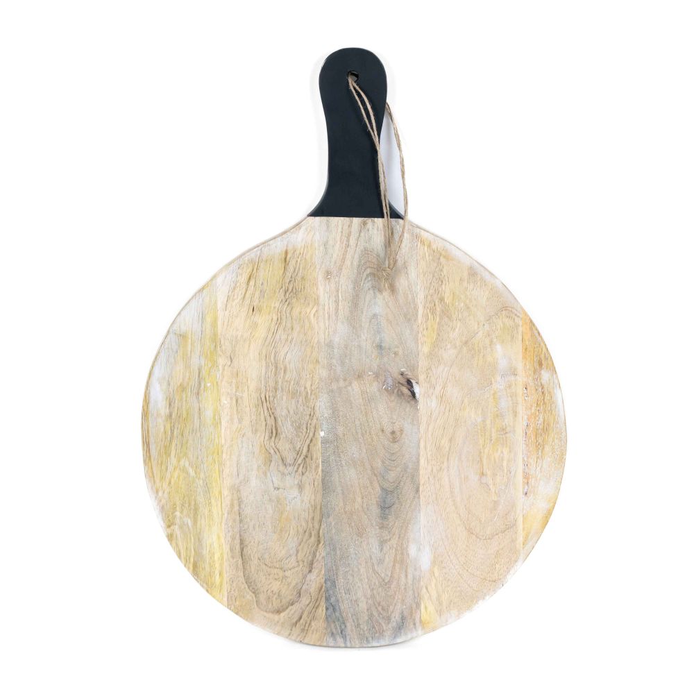 12x16x.75 mango chopping board w/ handle