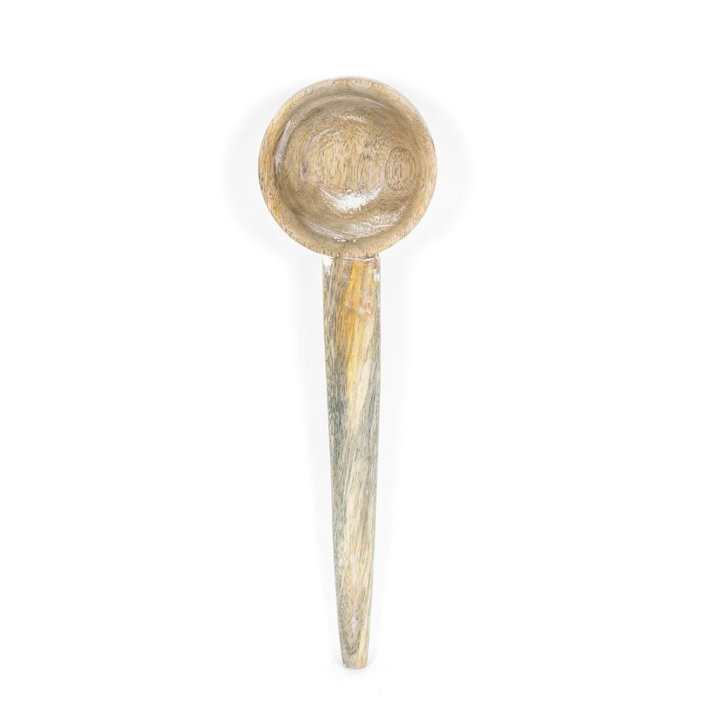 11" Mango Wood Ladle - Natural