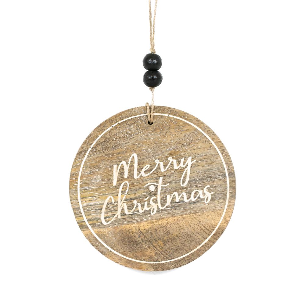 4x4x.25 mango ornament (CHRISTMAS)