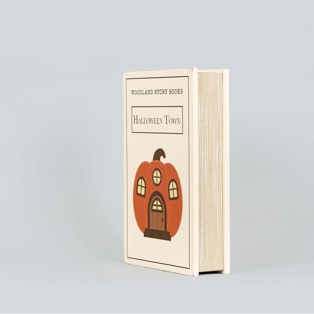 Wood Storybook Set - Halloween Town | Woodland Story Books Collection