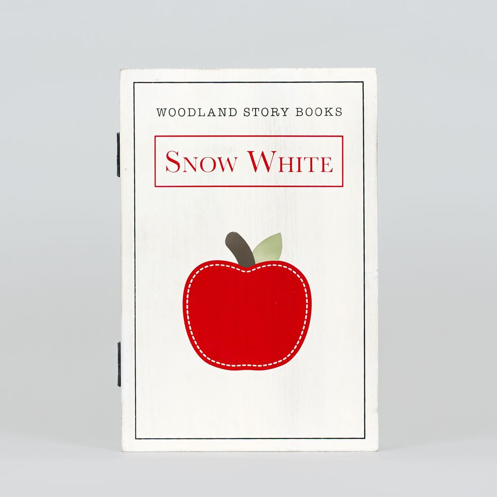 Wood Storybook Set — Snow White | Woodland Story Books Collection (Set of 12)