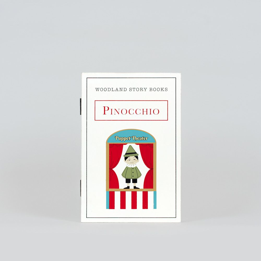 Wood Storybook Set - Pinocchio | Woodland Story Books Collection (Set of 7)