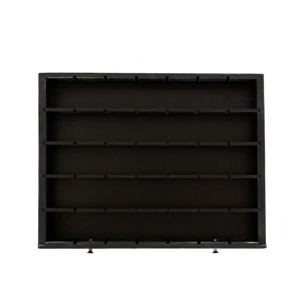 14" Wood Letterboard Organizer - Black | Letterboard Collection
