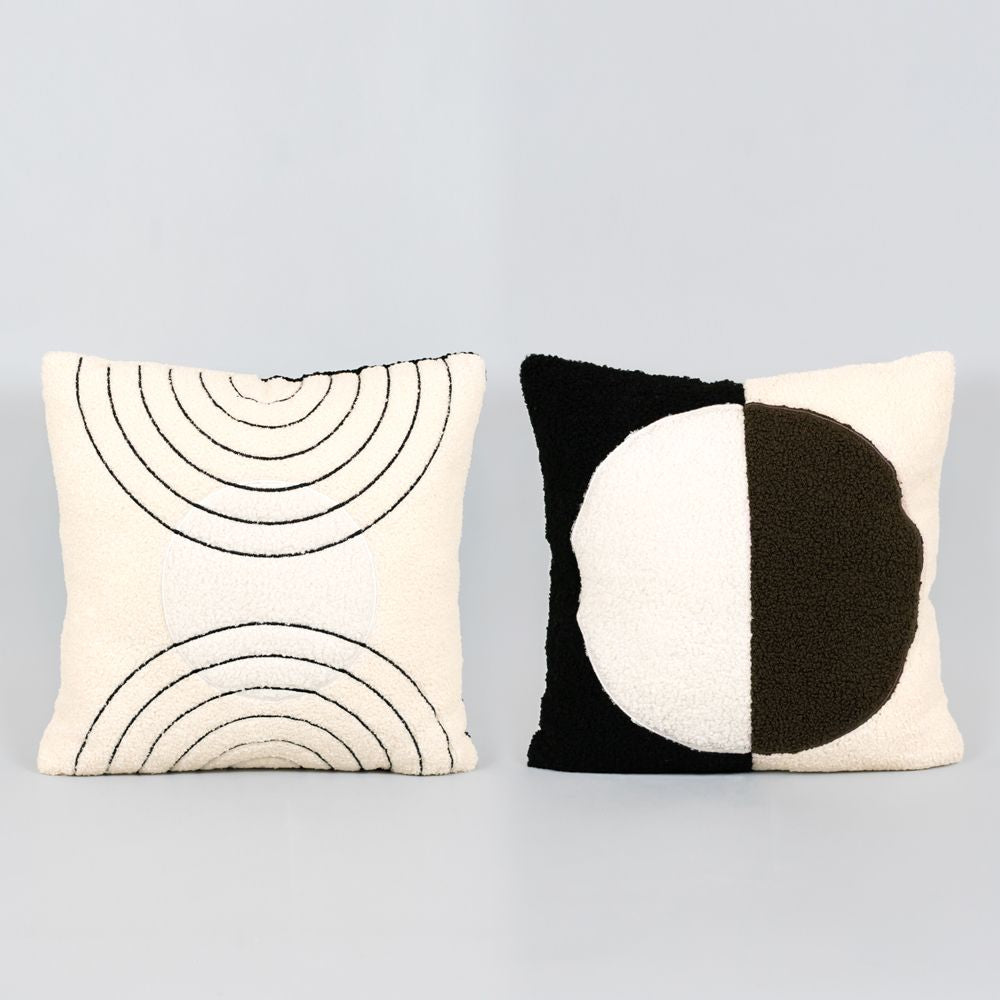 16x16 rvs pillow (CIRCLES) multi