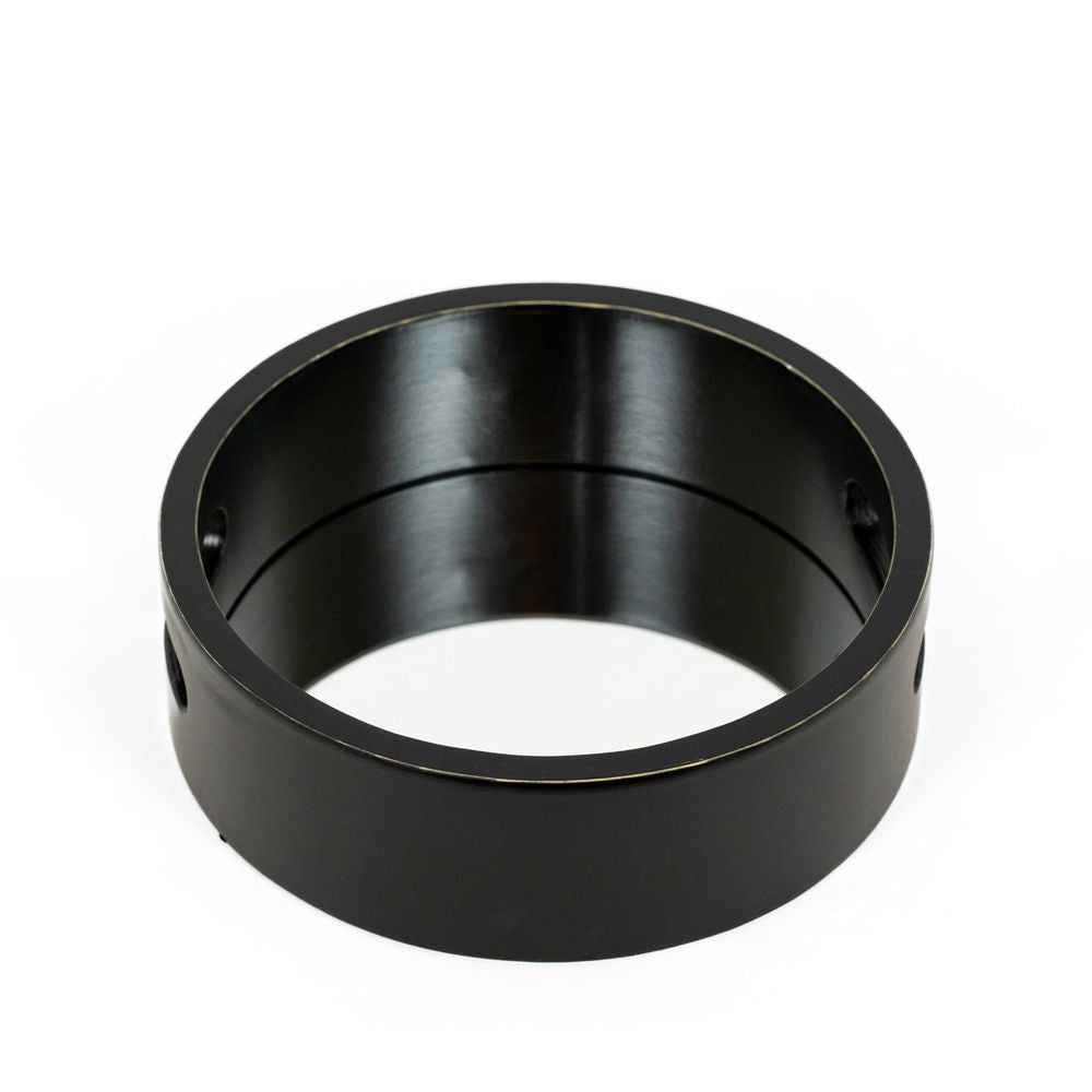 10" Round Wood Mirror Tray - Black | Neutral Mod Collection