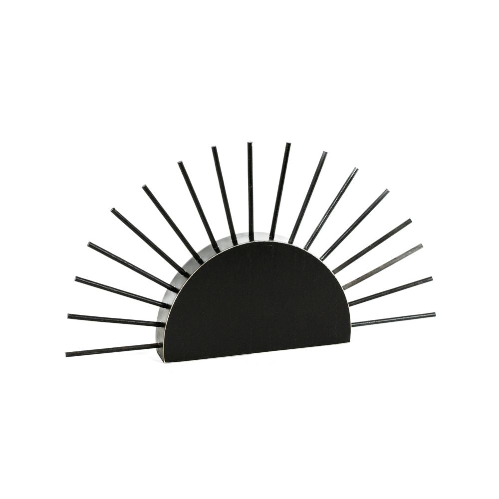 12" Chunky Wood Shape - Sun | Black | Neutral Mod Collection