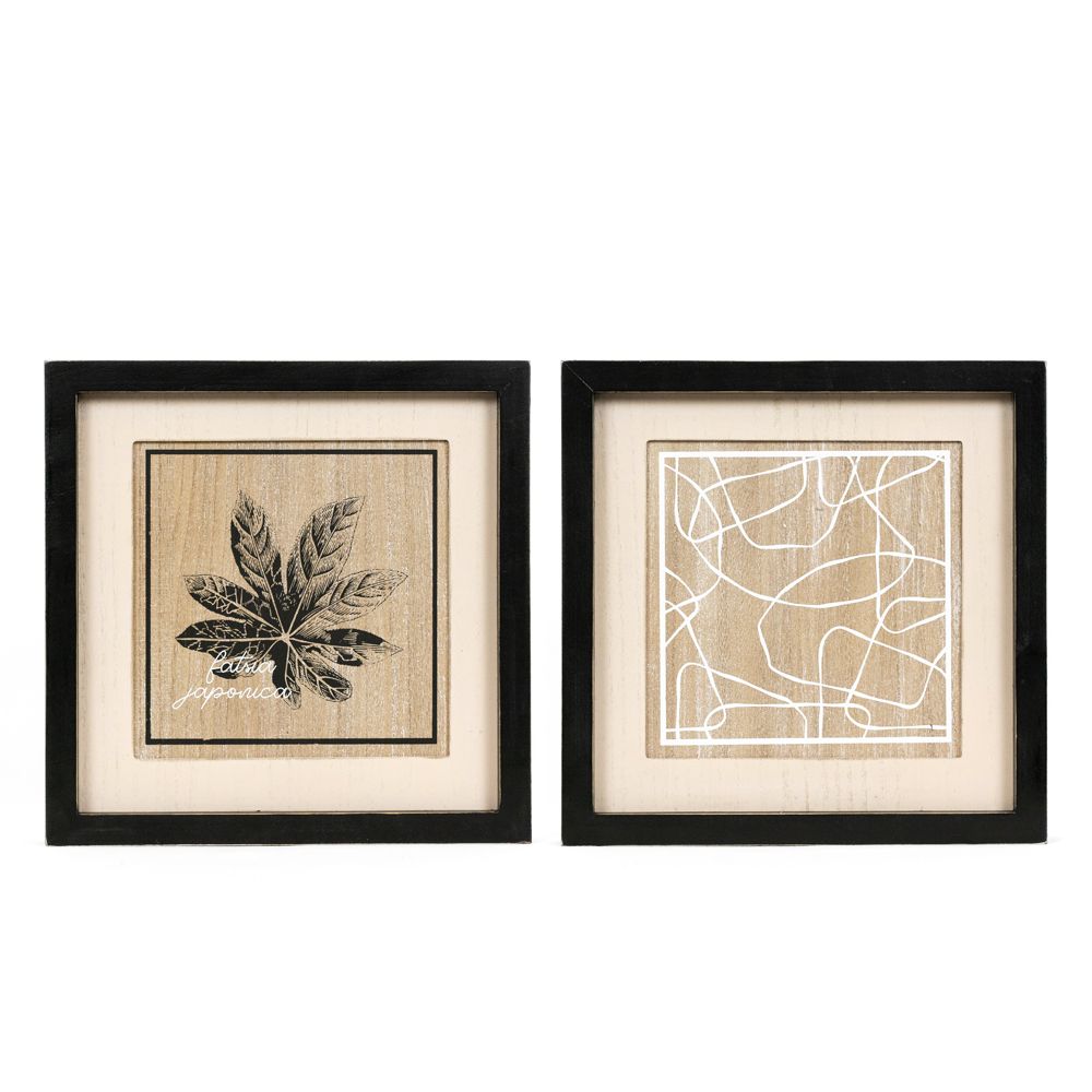 12x12x1.5 rvs wood frame sign (FATRIA/SHAPES)