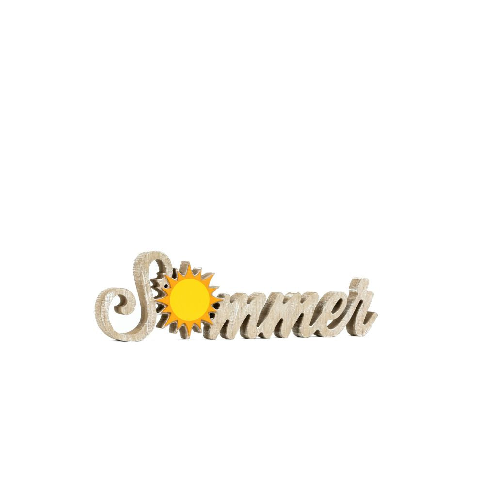13" Wood Cutout - Summer | American Summer Collection