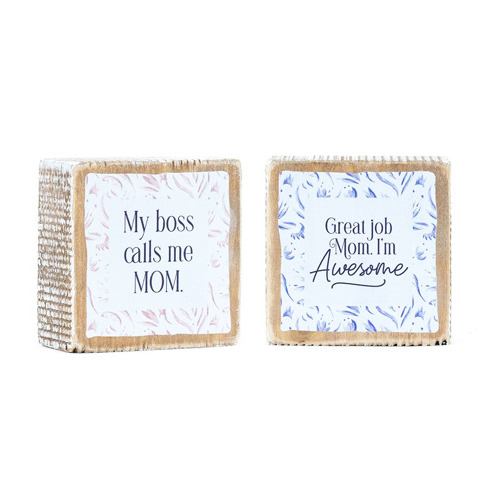 3x3x1.5 rvs wood frame sign (AWESOME/MOM)