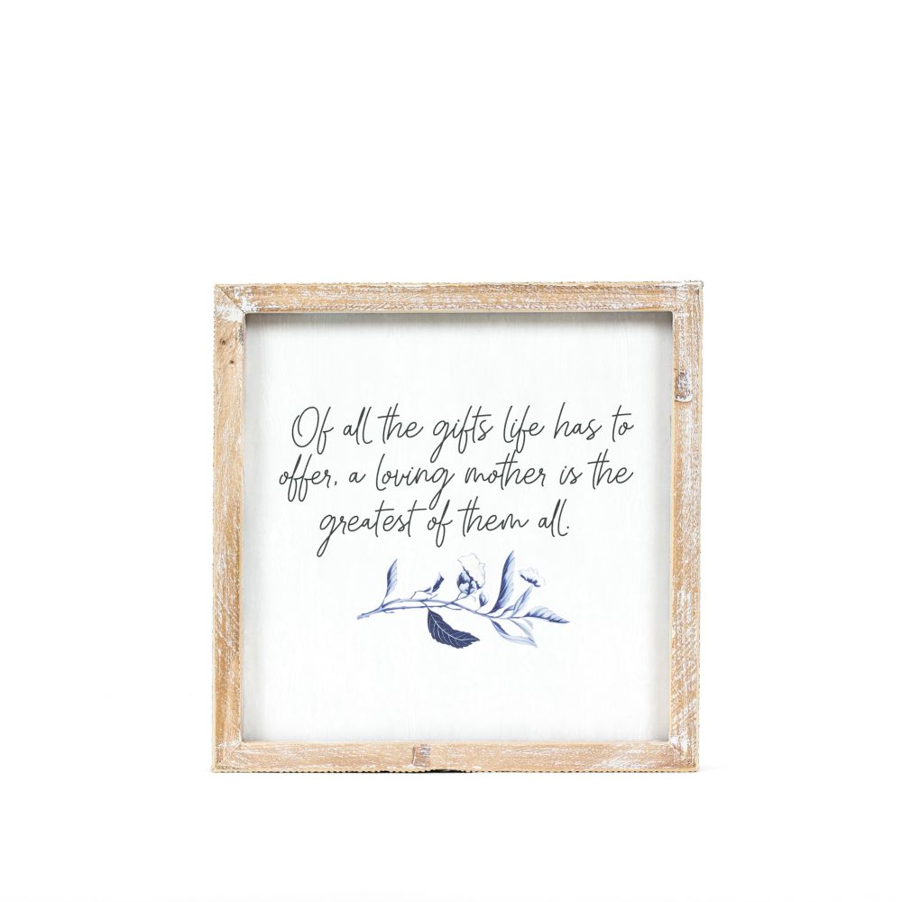 10x10x1.5 rvs wood frame sign (DAYS/GIFTS)
