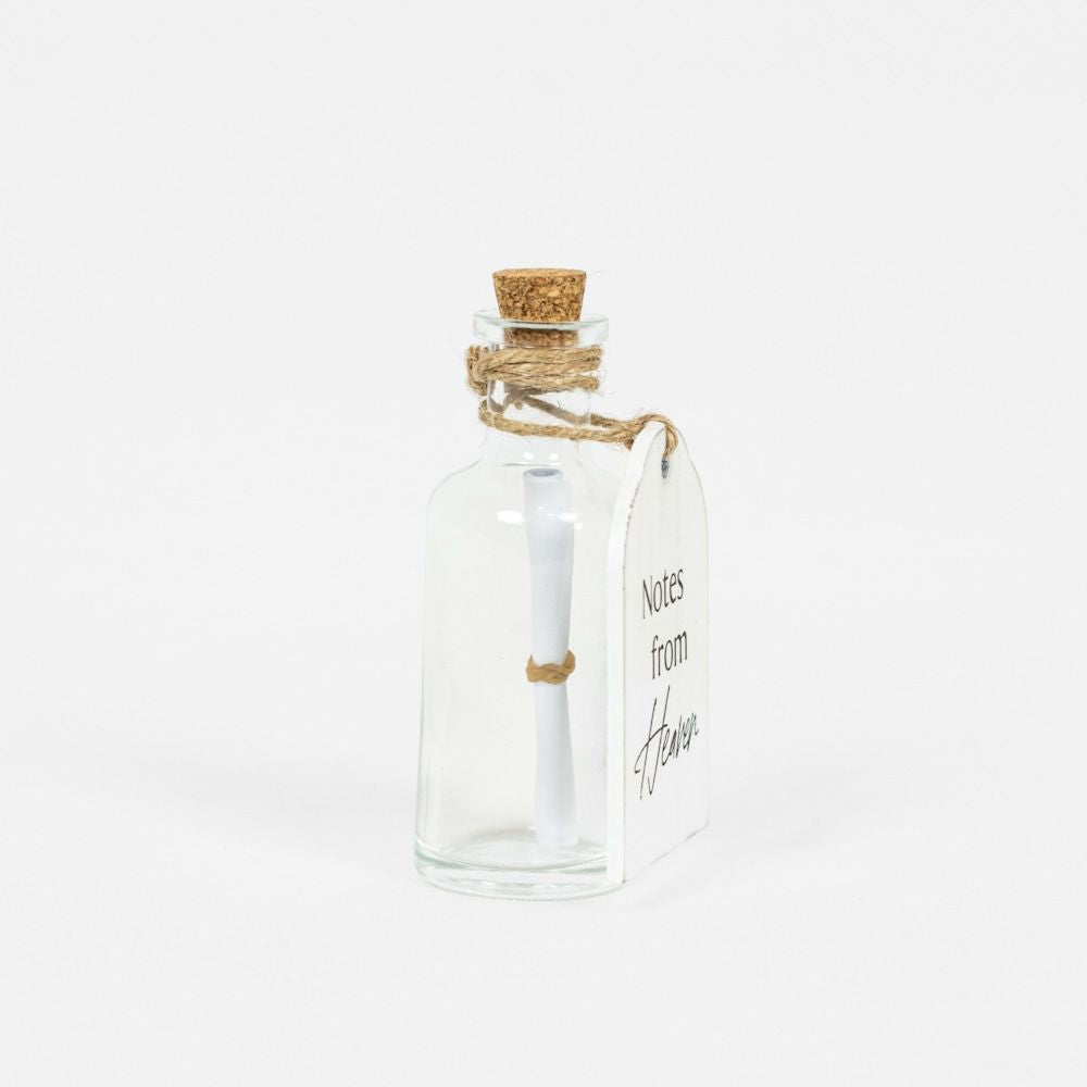 4" Wood Tag and Keepsake Container - Notes From Heaven | Remember When Collection