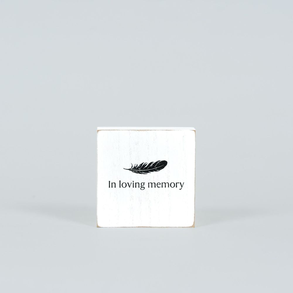 3x3x1 wood block (MEMORY) wh/bk