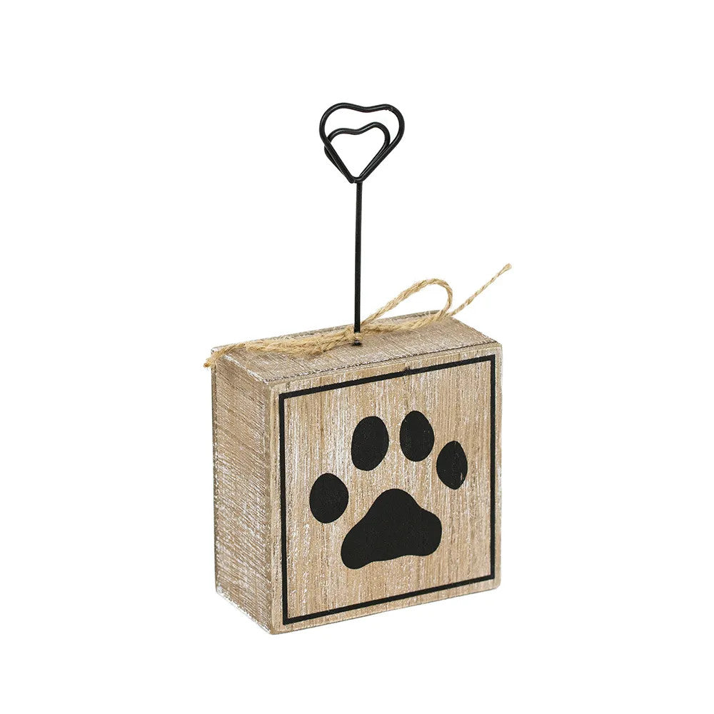 3" x 6" Wood Photo Block - Fur Mama | Fur Babies Collection