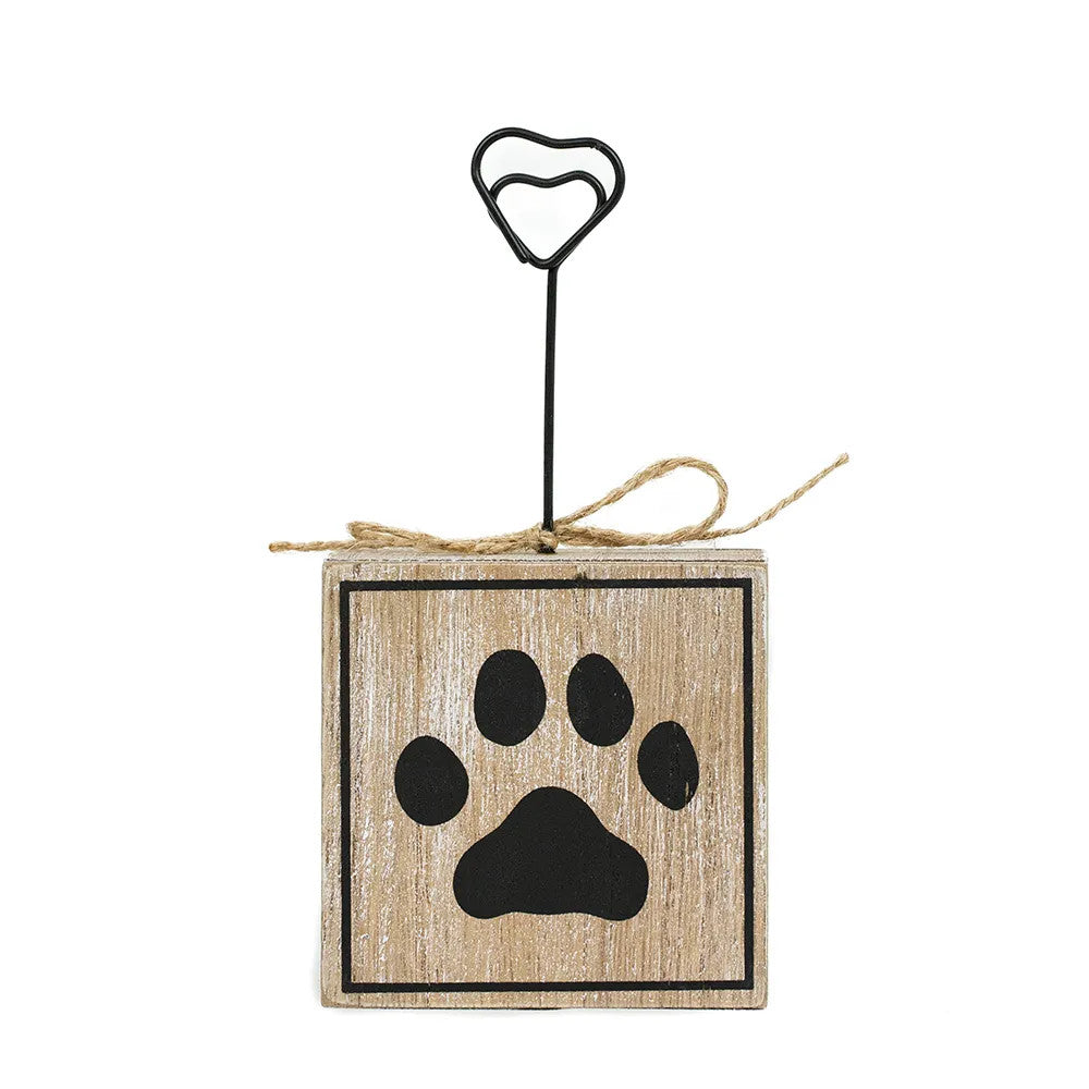 3" x 6" Wood Photo Block - Fur Mama | Fur Babies Collection