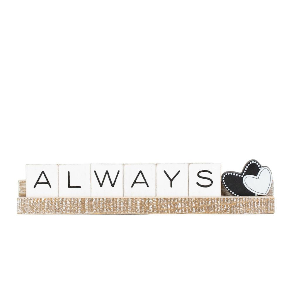 12x2x1 wood ledgie kit (ALWAYS) wh/bk