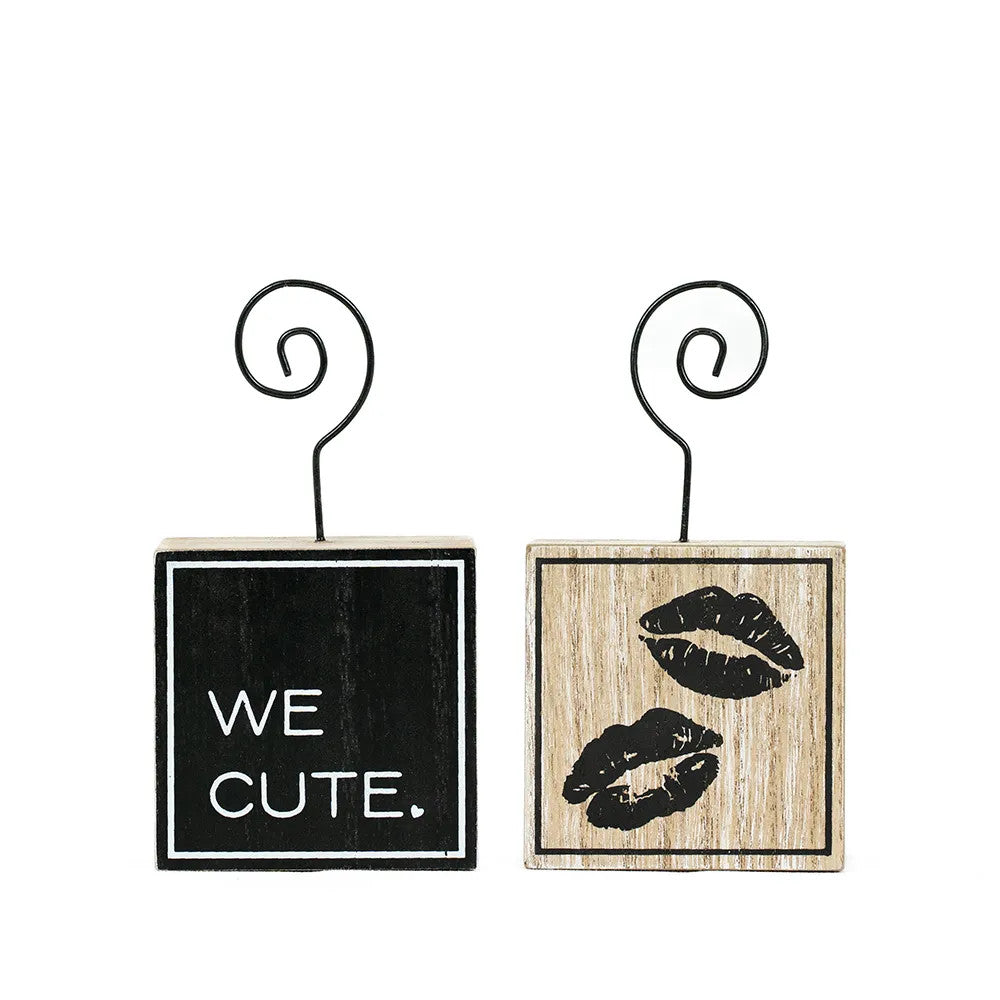 3x6x1.5 wood photo block (WE CUTE)