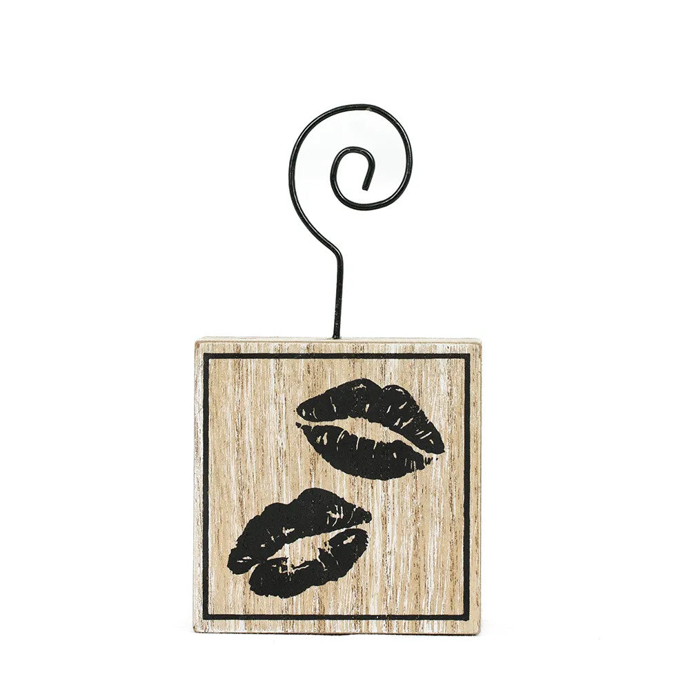 3" x 6" Wood Photo Block - We Cute | You and Me Collection