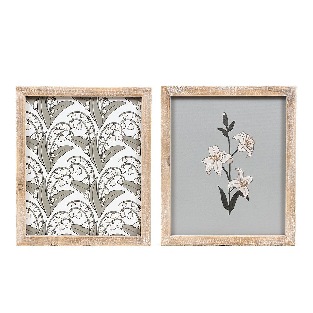 11x13x1.5 rvs wood frame sign (LILY)