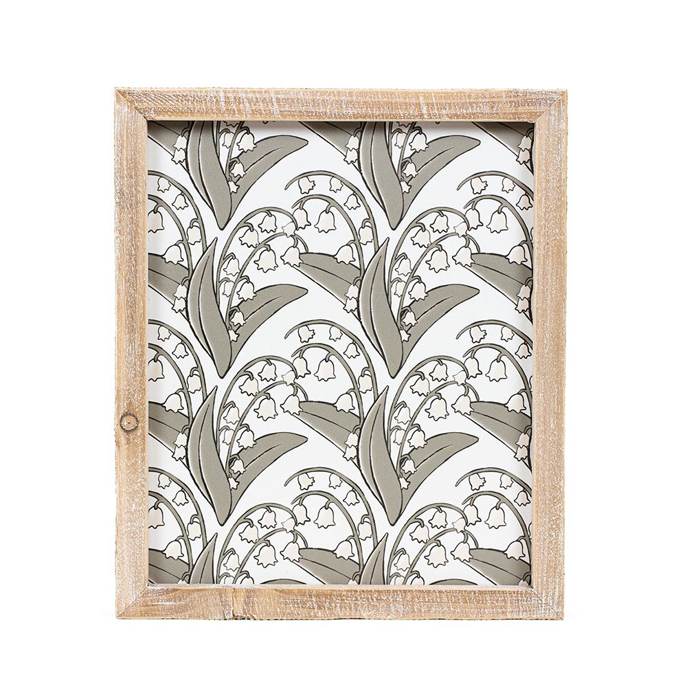11" x 13" Reversible Wood Frame Sign - Lily | Multicolor