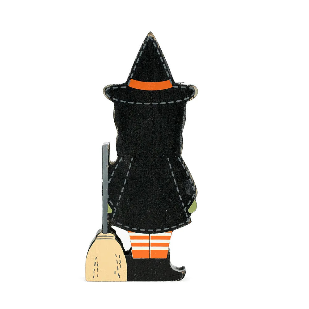 7" Chunky Wood Shape - Witch | Spookable Collection