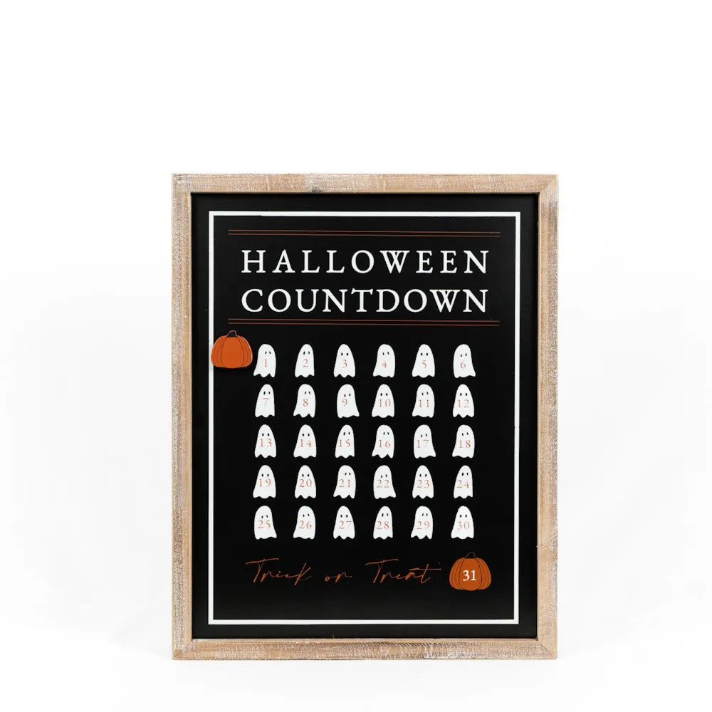 16x20x1.5 rvs wood frame sign (COUNTDOWN/LEAVES)