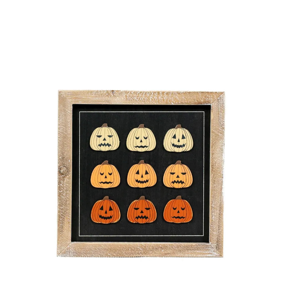 10x10x1.5 rvs wood frame sign (PUMPKINS)