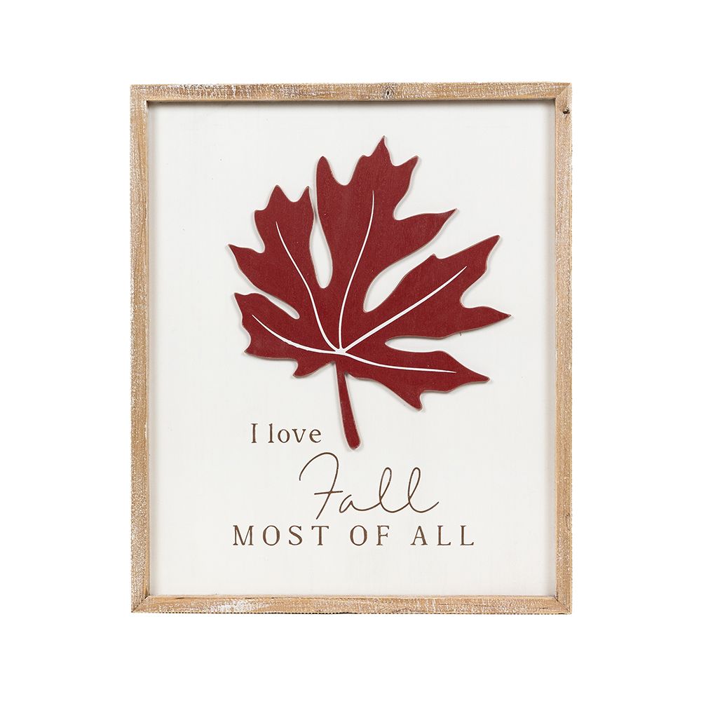 16" x 19" Reversible Wood Frame Sign - Halloween/Fall | Multicolor | Pumpkins and Sweets Collection