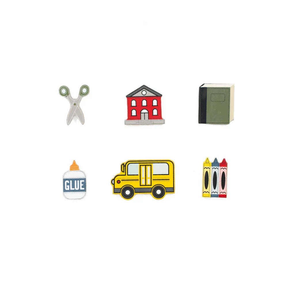 3x2x.25 wood shape s/6 (SCHOOL)