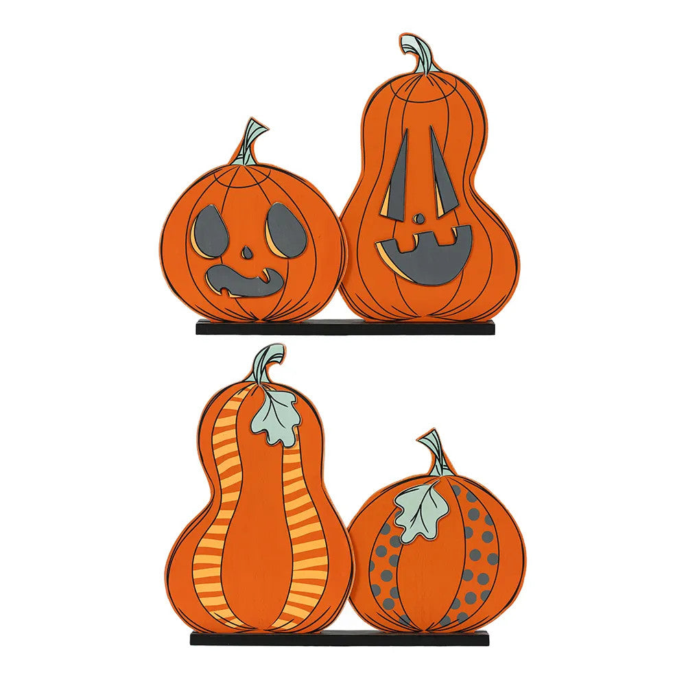 19x16x2 rvs wood cutout on base (PUMPKINS)