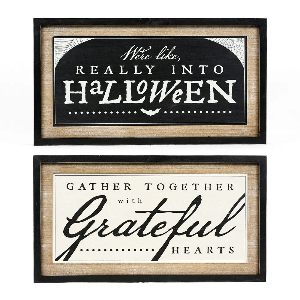 25x14x1.5 rvs wood frame sign (REALLY/GATHER)