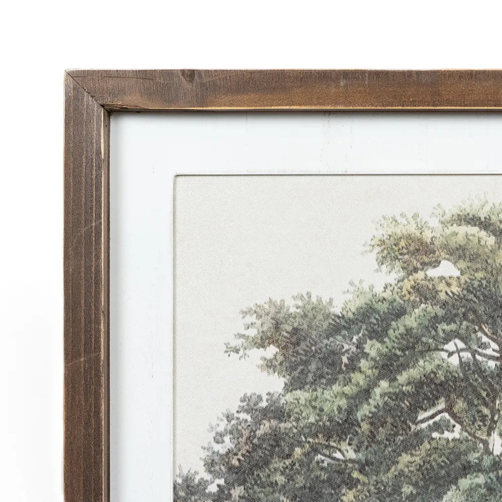 17" x 24" Reversible Wood Frame Sign - Floral/Tree | Multicolor | Gileadensis Collection