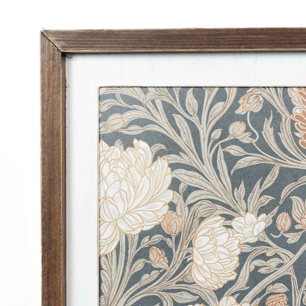24" Reversible Wood Frame Sign - Floral | Multicolor | Gileadensis Collection