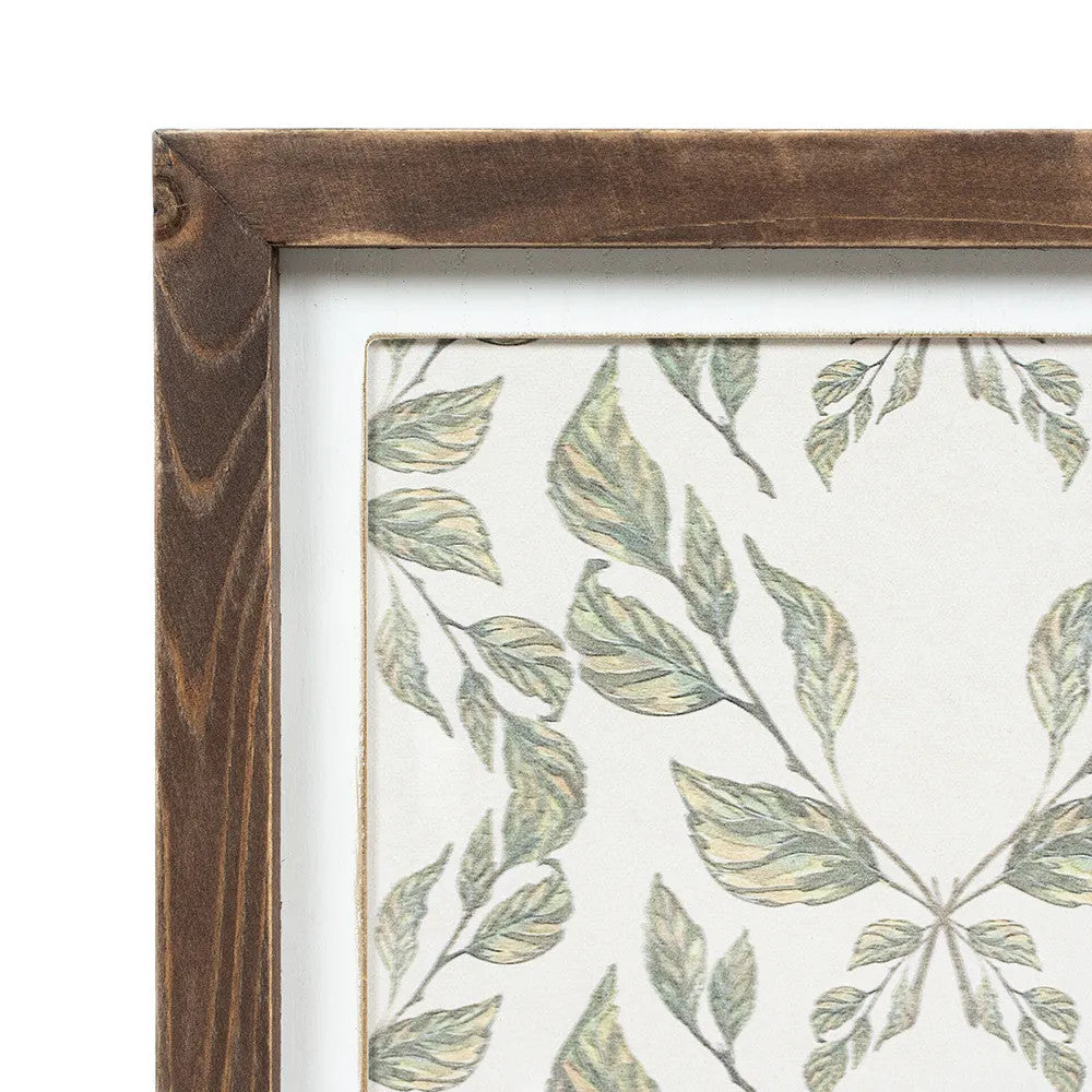 10" Reversible Wood Frame Sign - Botanical | Multicolor | Gileadensis Collection
