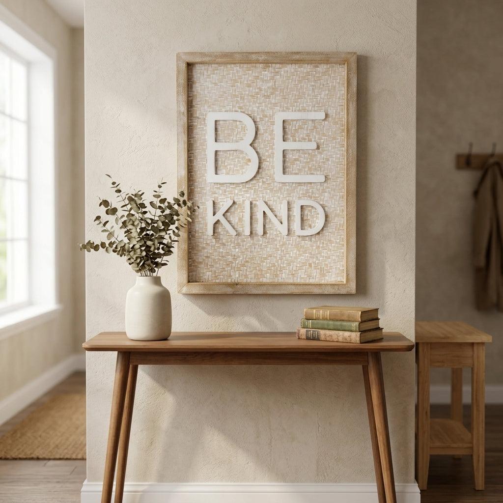 24x32x2 bmbo wd frmd sn (BE KND) wh/bn/ntrl