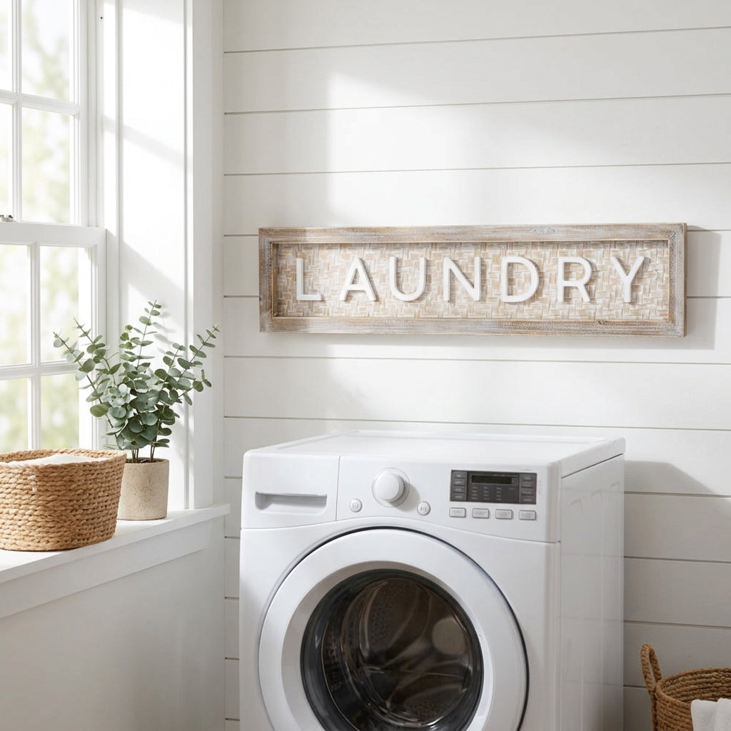 37x9x2 bmbo wd frmd sn (LAUNDRY)