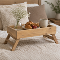 20" Wood Tray Table - Natural