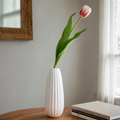 26" Faux Single Stem Tulip - Red