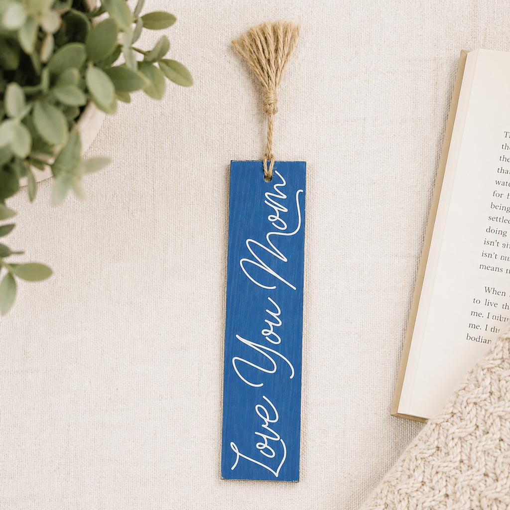8" Reversible Wood Bookmark - Mom | Mother's Day Collection