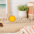 13" Wood Cutout - Summer | American Summer Collection