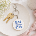 3" Reversible Wood Keychain - Best Mom Ever | Mother's Day Collection