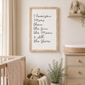 13" x 19" Reversible Wood Framed Wall Art - Brave/Stars