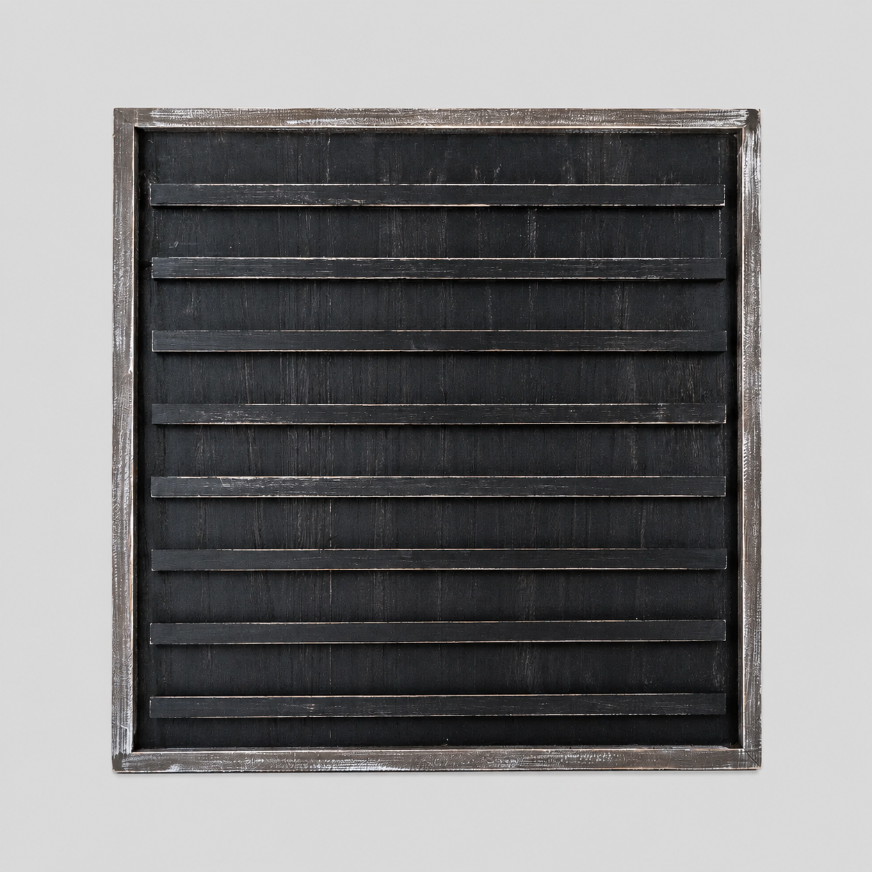24" x 24" Wood Framed Letterboard - Black