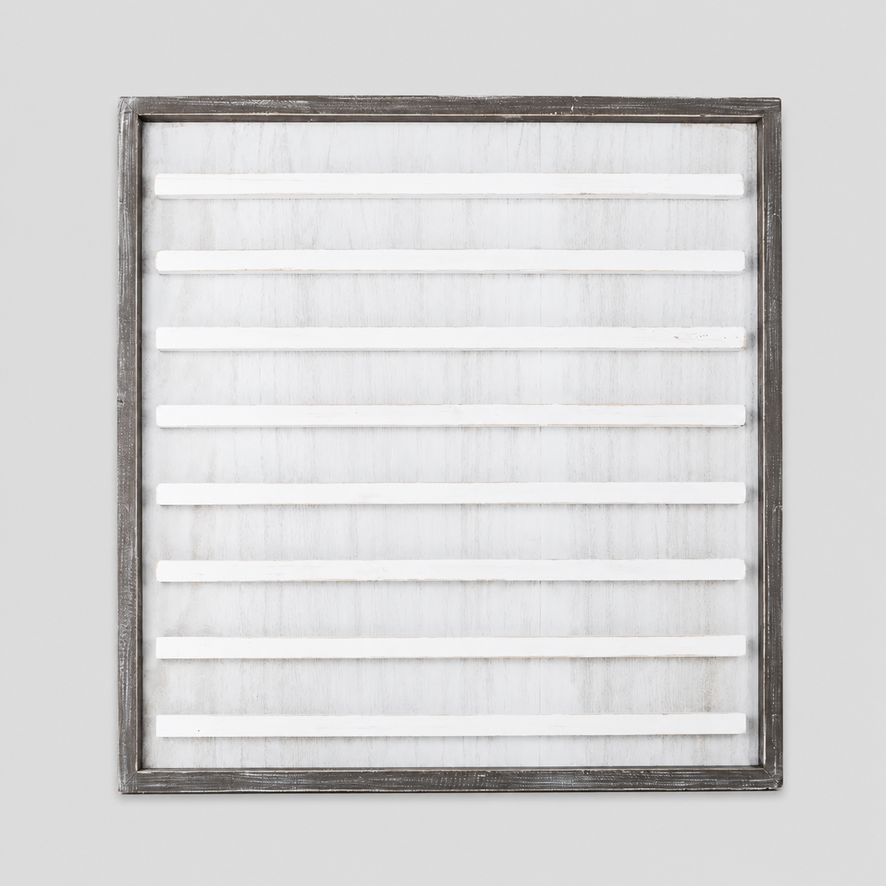 24" x 24" Wood Framed Letterboard - White