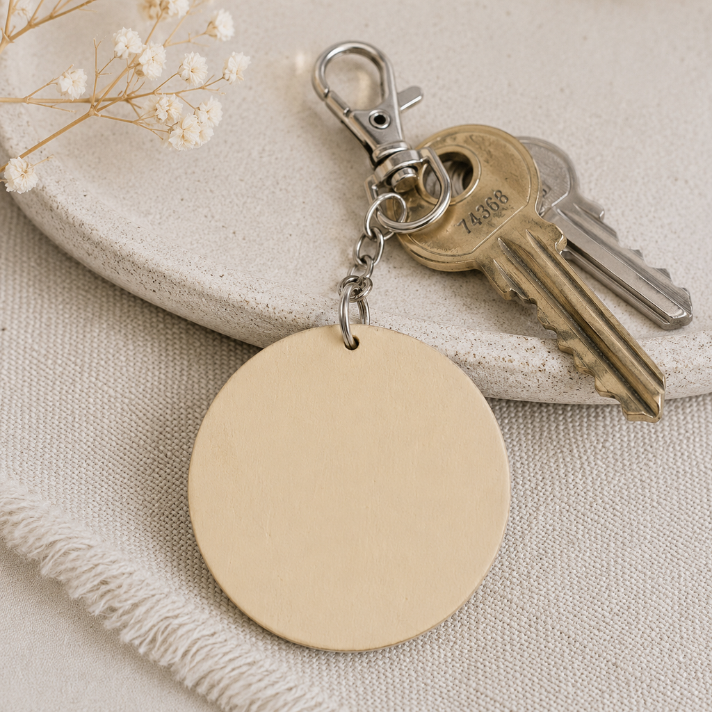 3" Reversible Wood Keychain - Best Dad Ever | Father's Day Collection