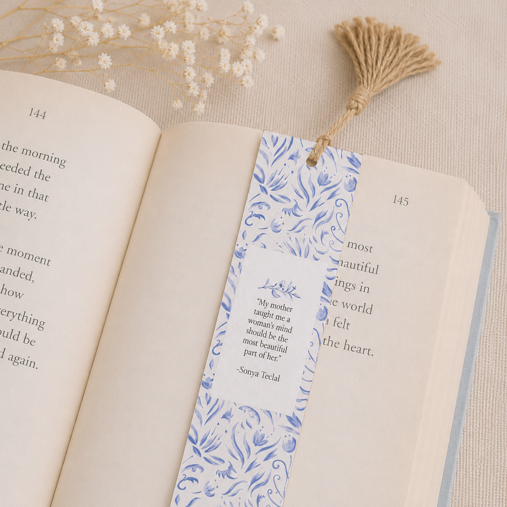 8" Reversible Wood Bookmark - Mom | Mother's Day Collection