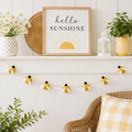 5 ft Felt Garland - Bees