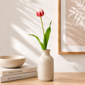 26" Faux Single Stem Tulip - Red