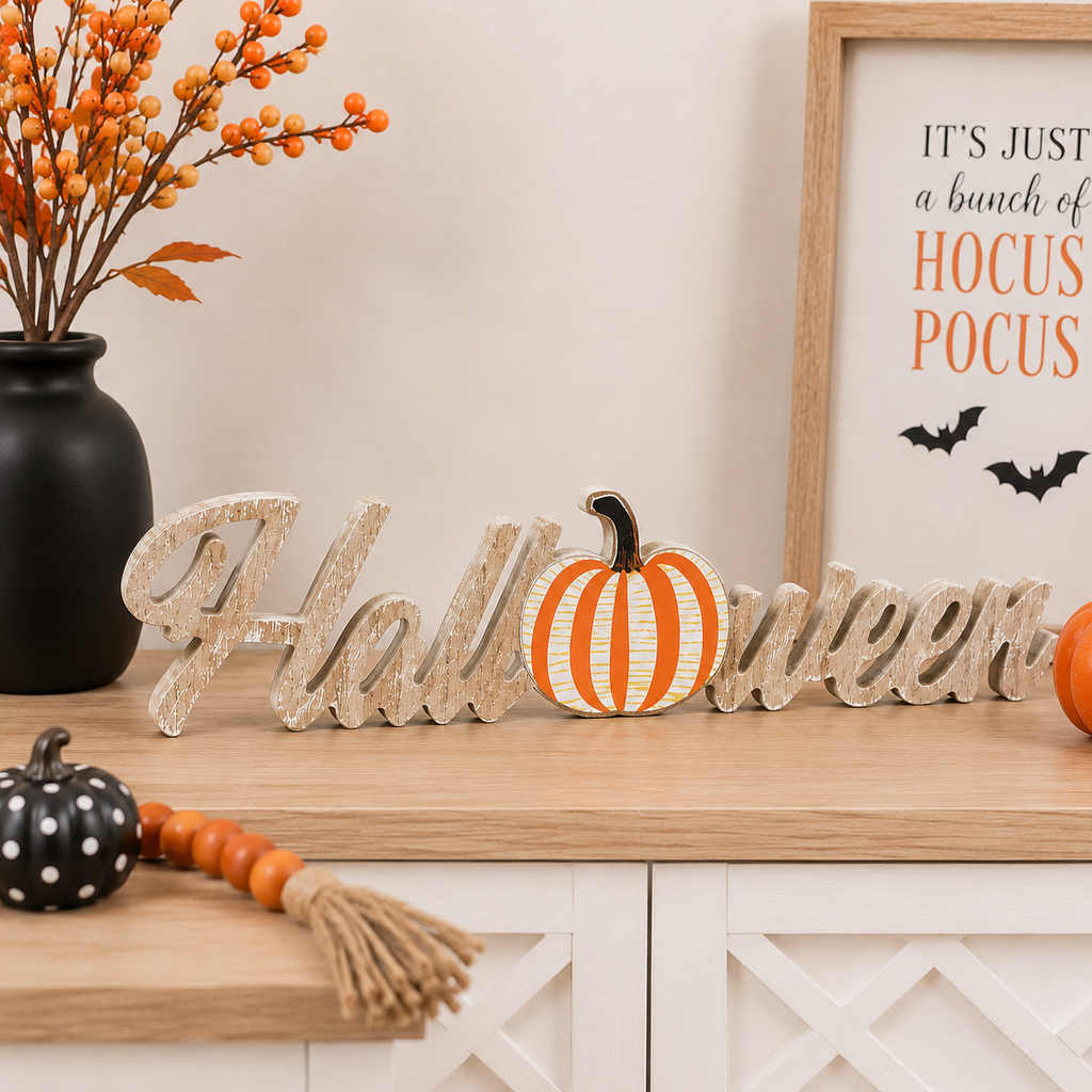 16" Wood Cutout - Halloween